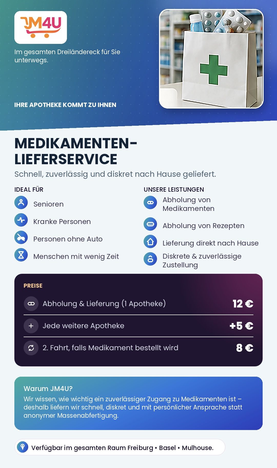 Flyer Apothekenlieferung